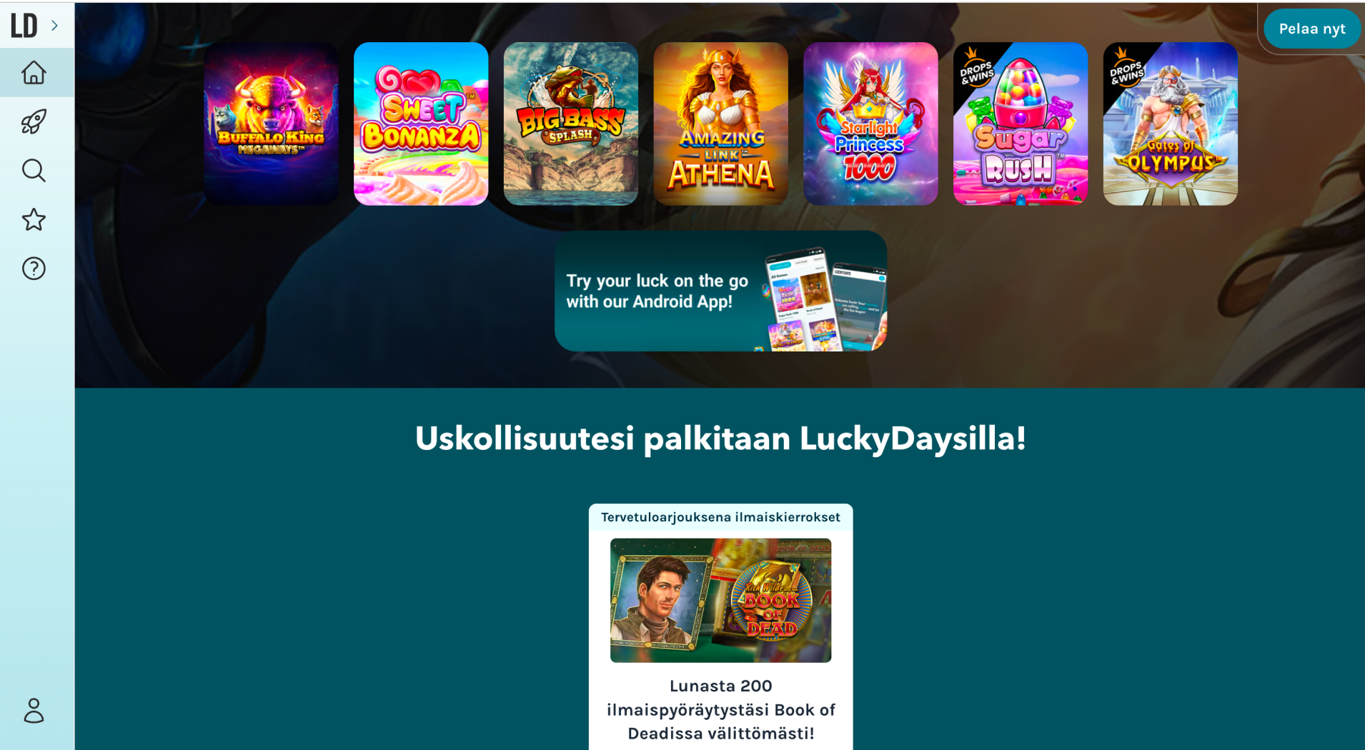 Lucky Days Casino screenshot 2