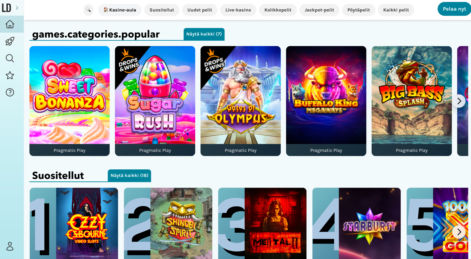 Lucky Days Casino screenshot 3