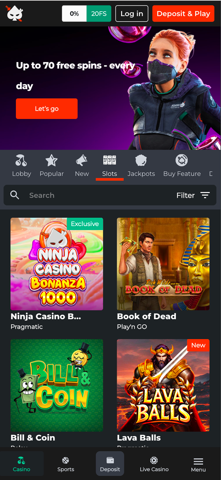 Ninja Casino